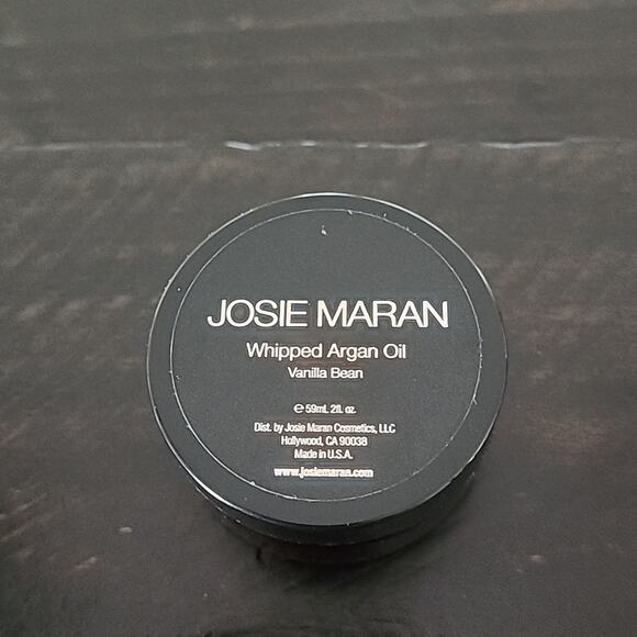 JOSIE MARAN Body Butter Whipped Argan Oil Vanilla Bean Travel Size - Picture 2 of 3